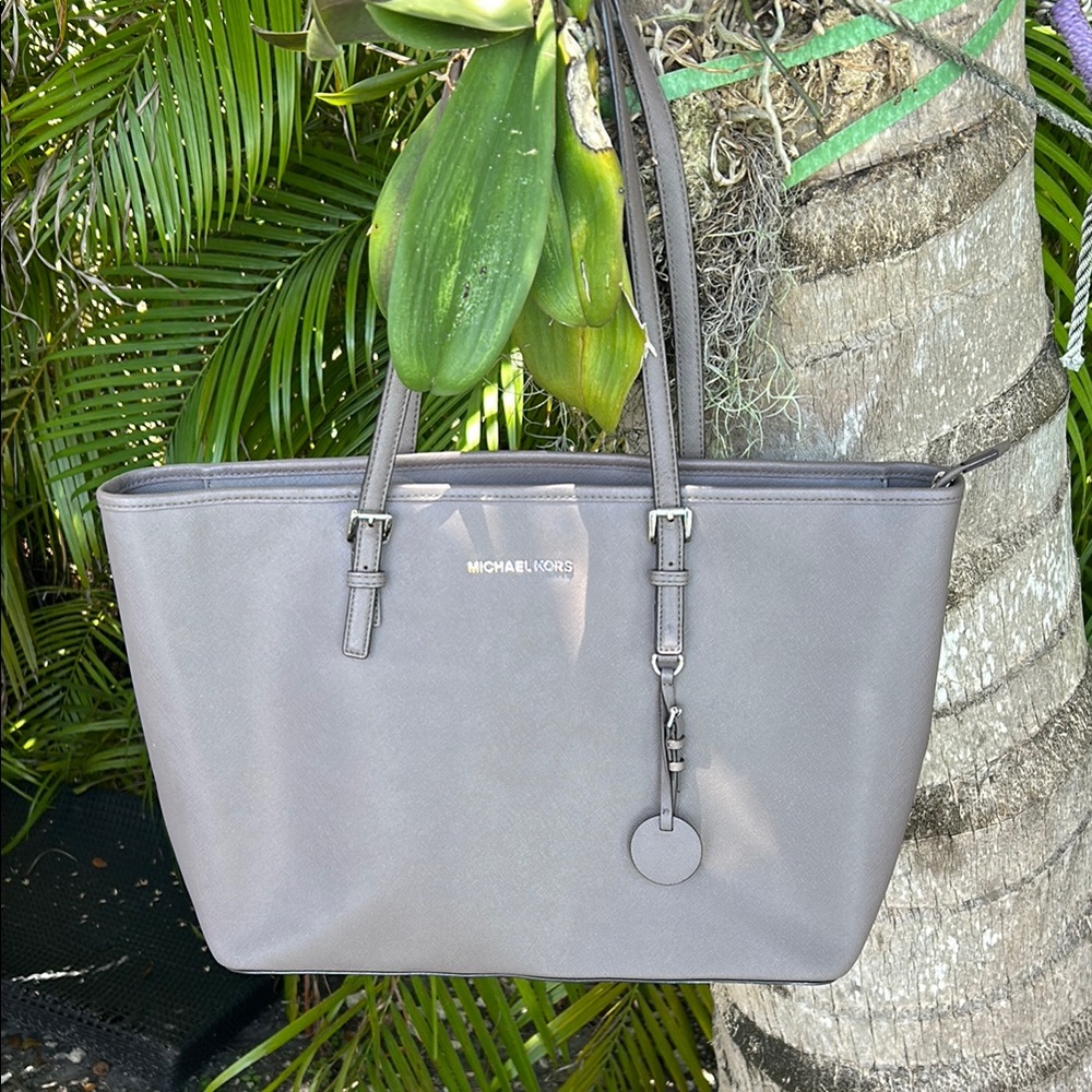Michael Kors Gray Tote Bag